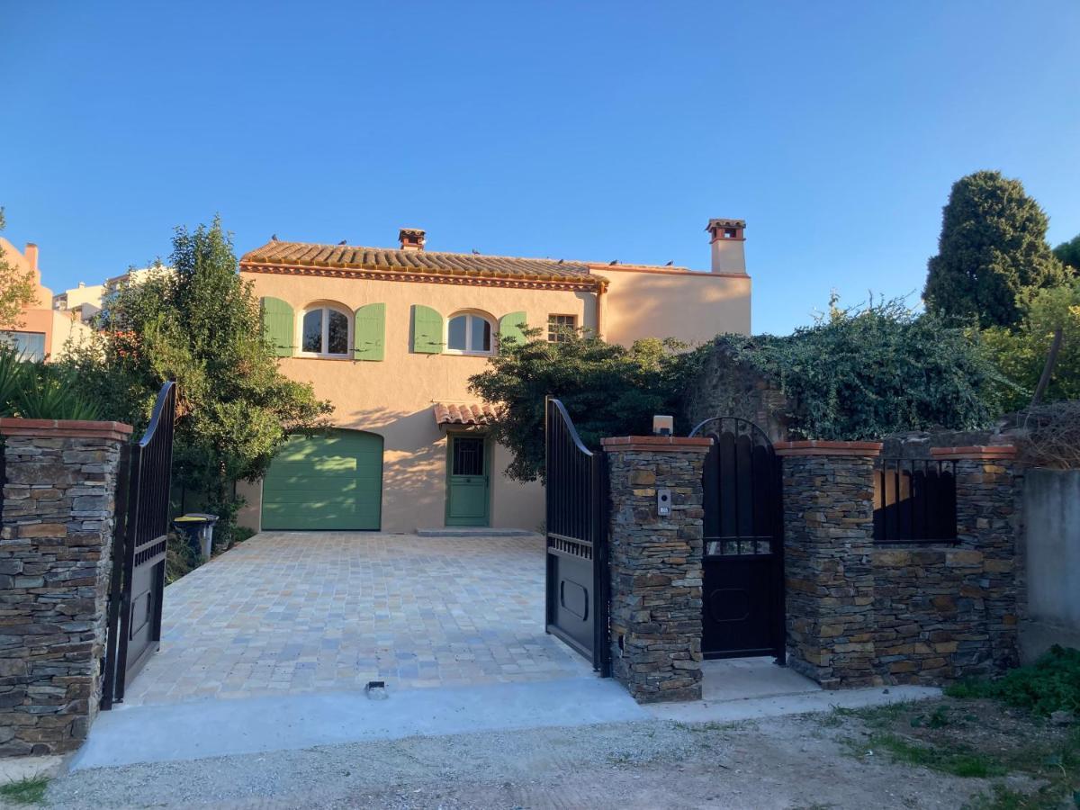 Villa de charme à 1 minute de la plage à pied Banyuls-sur-Mer Exterior foto