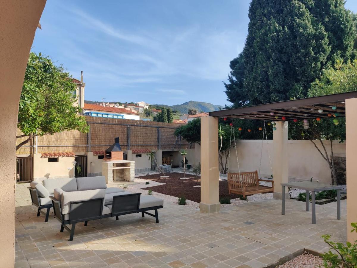 Villa de charme à 1 minute de la plage à pied Banyuls-sur-Mer Exterior foto